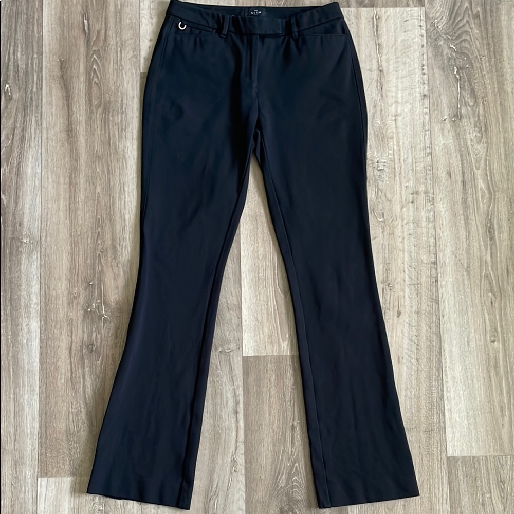 WHBM The Slim Boot Black Dress Pants 4